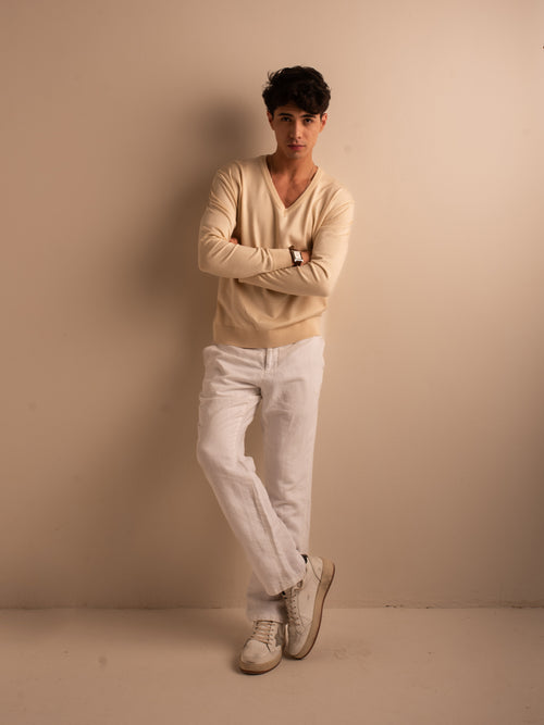 Suéter V-Neck Signature