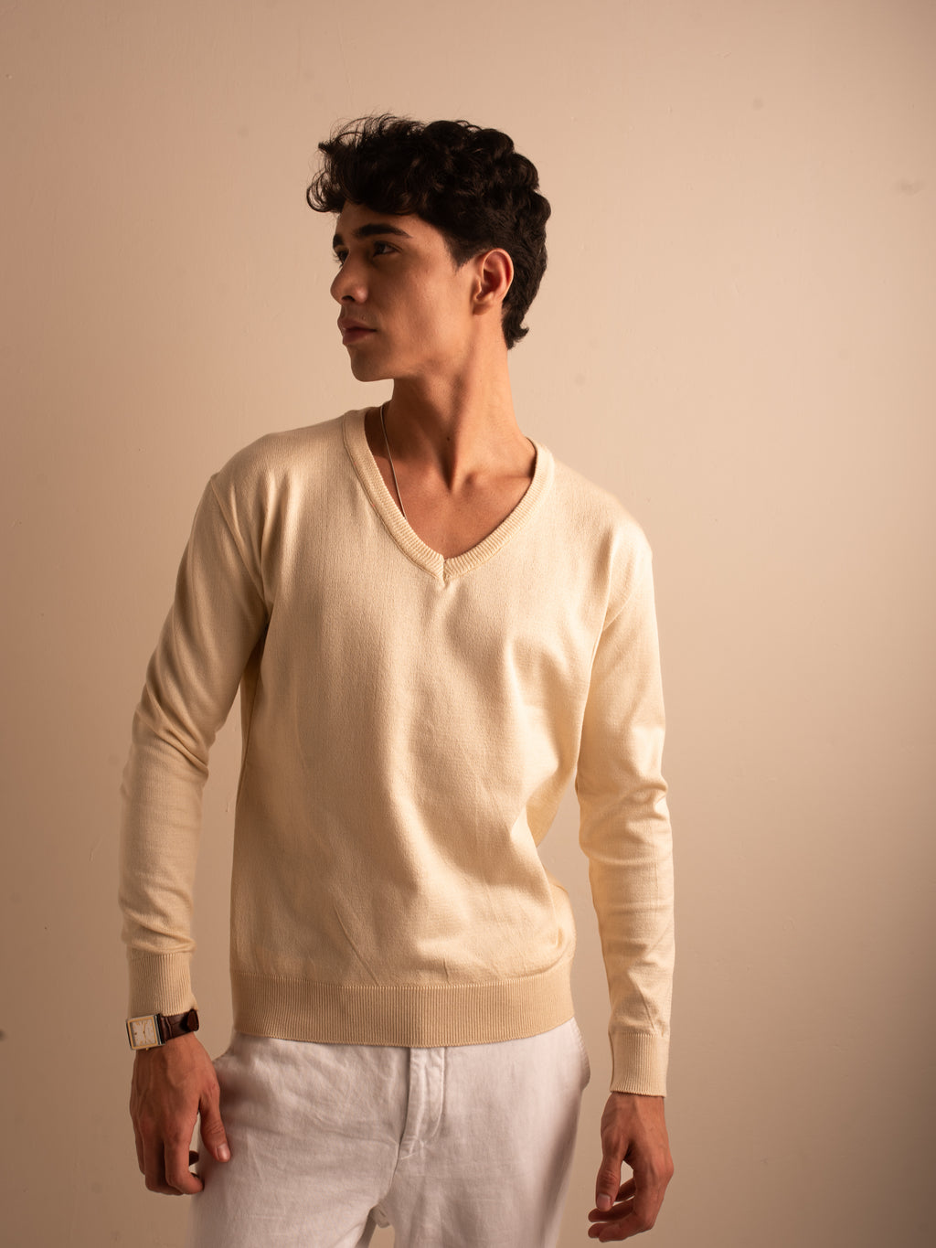 Suéter V-Neck Signature