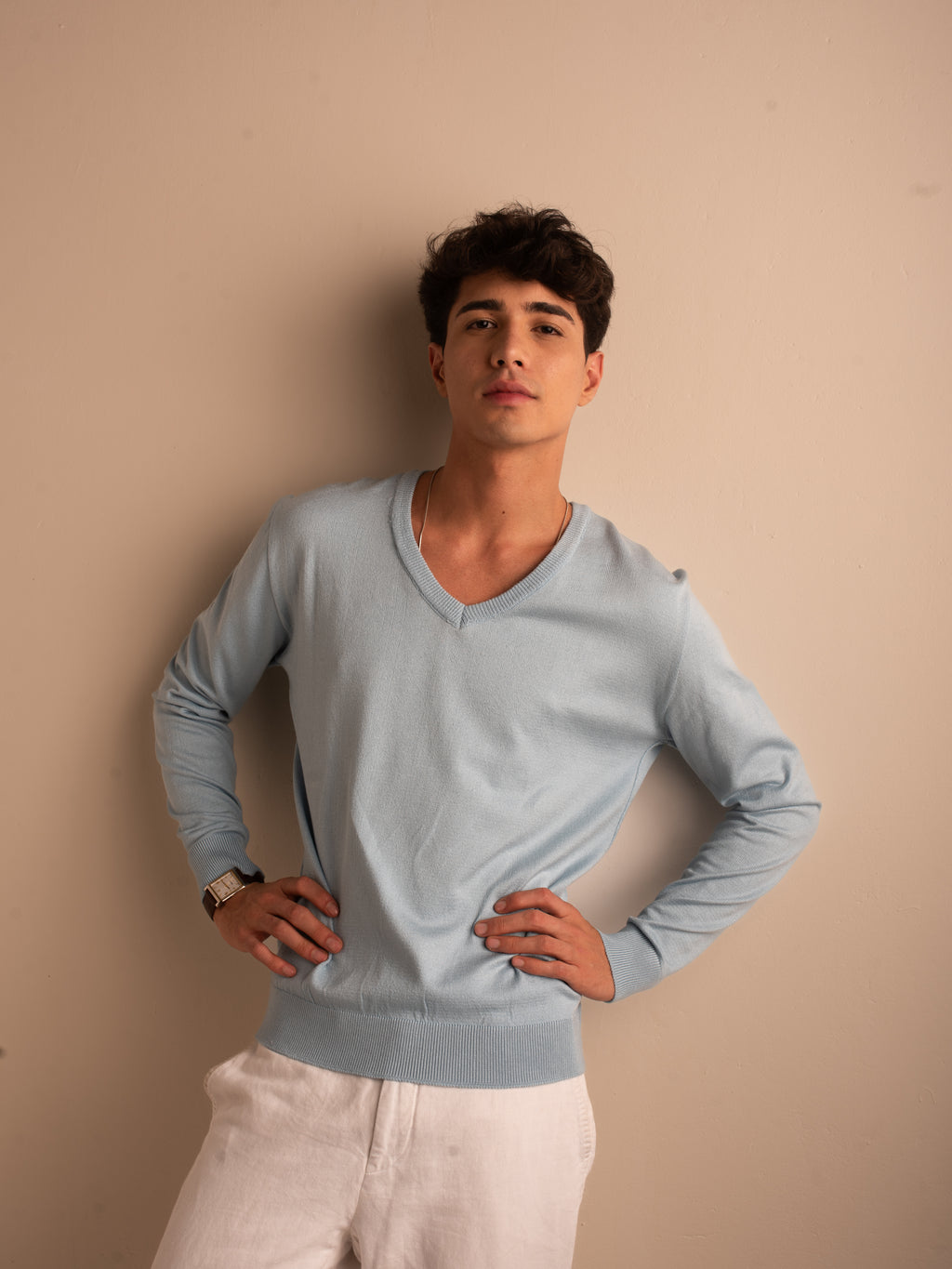 Suéter V-Neck Signature