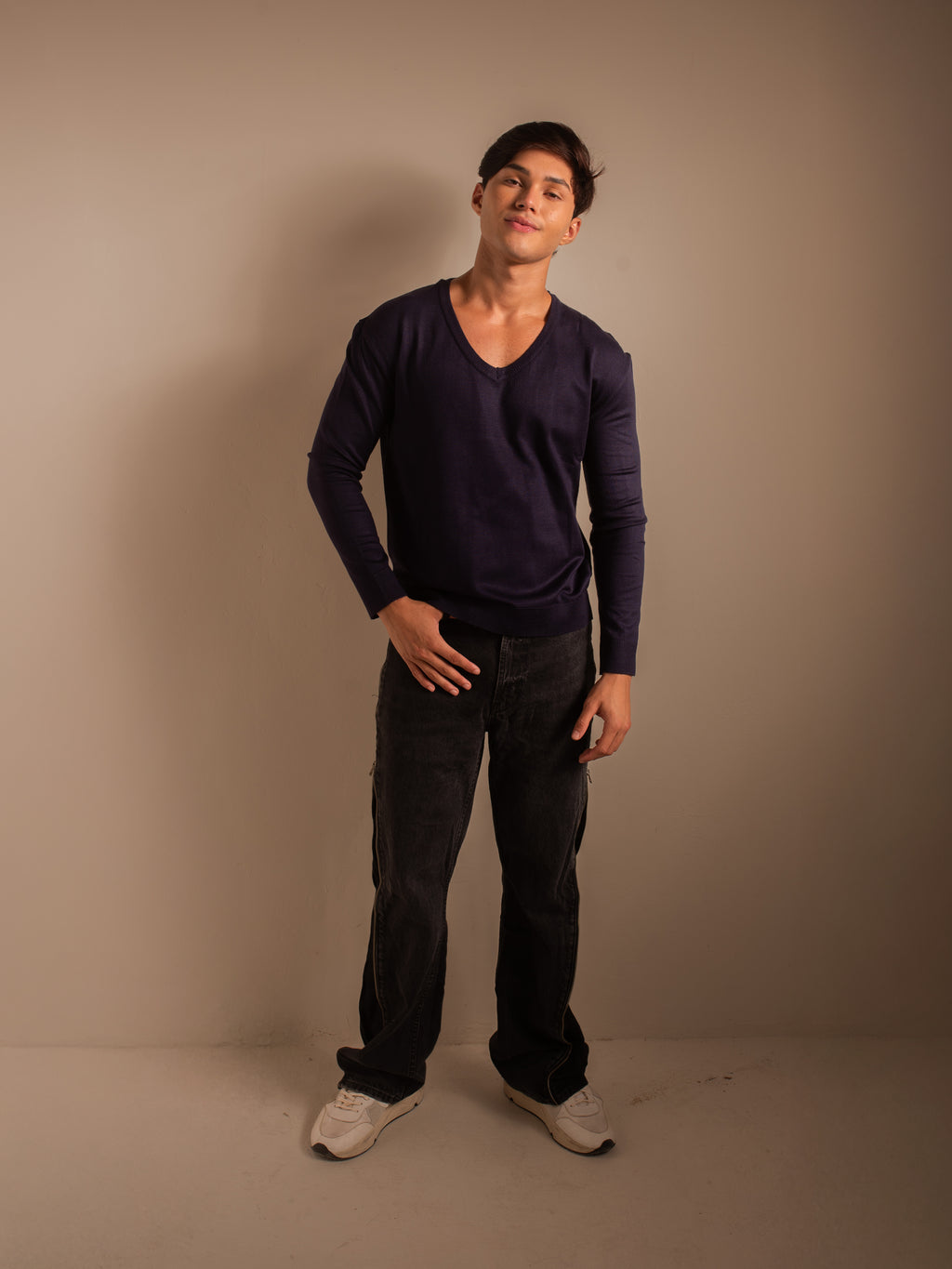 Suéter V-Neck Signature
