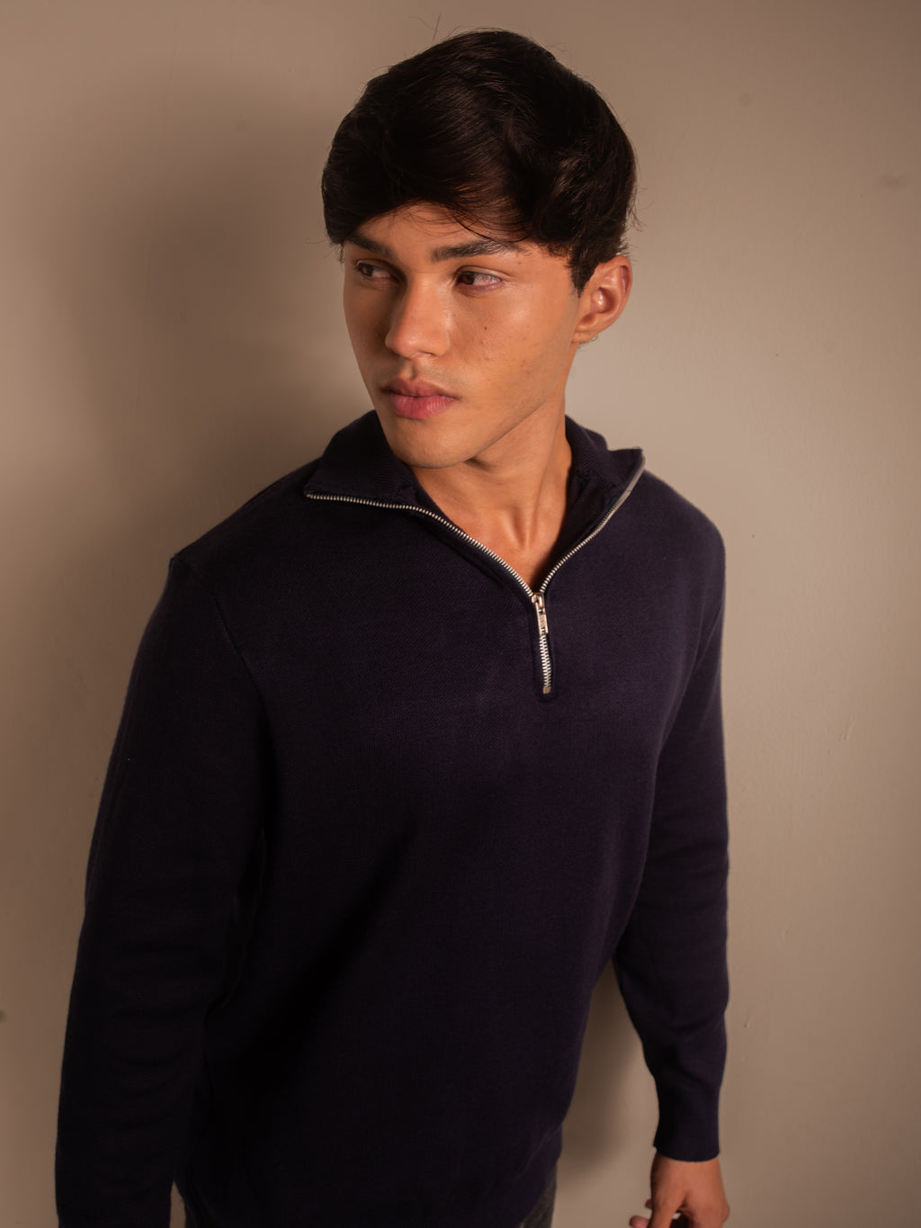 Suéter Half-Zip Signature