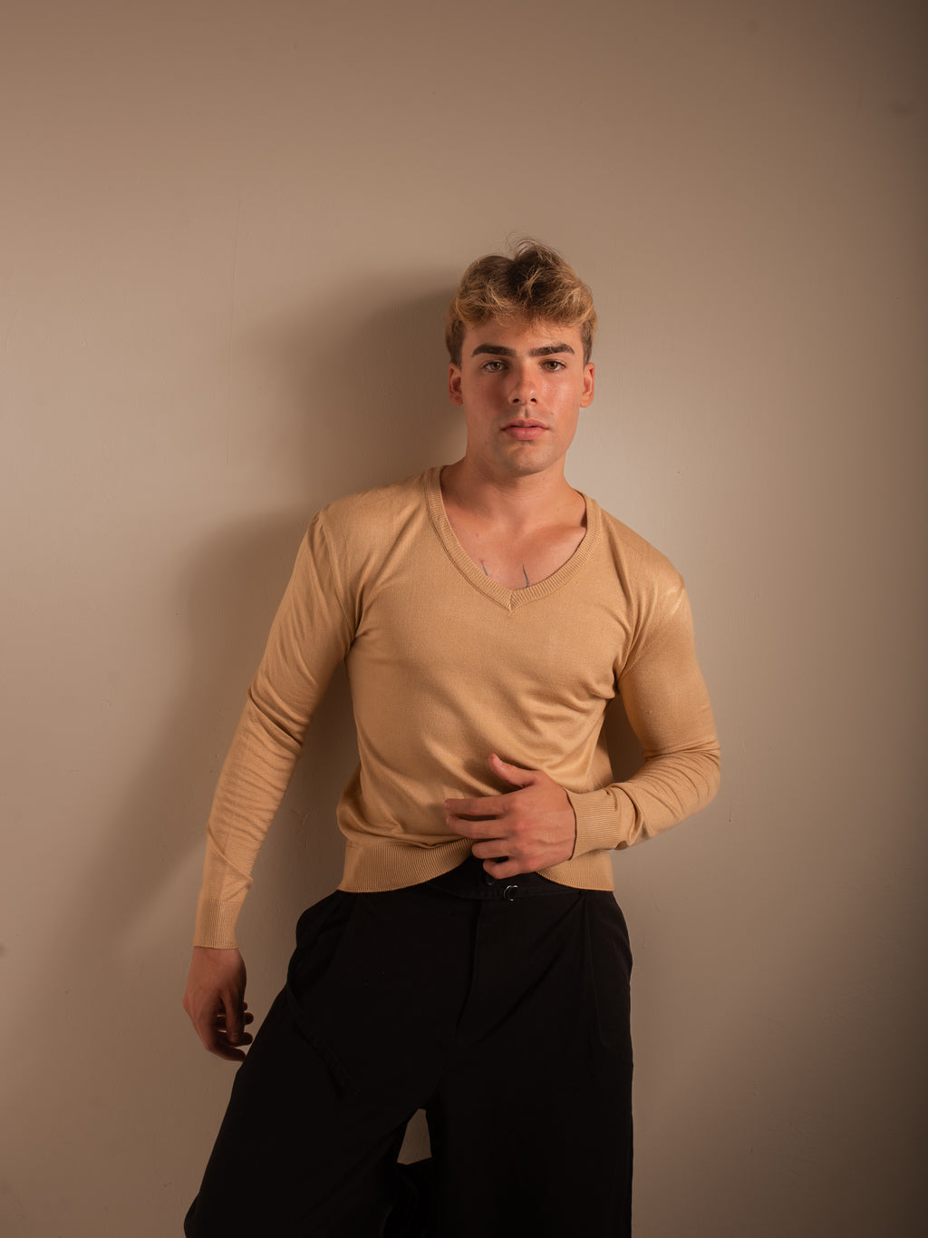 Suéter V-Neck Signature