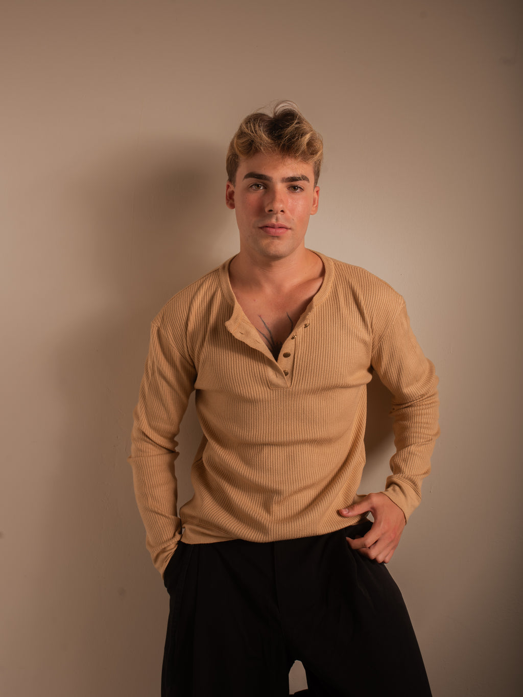 Tricot Henley Signature
