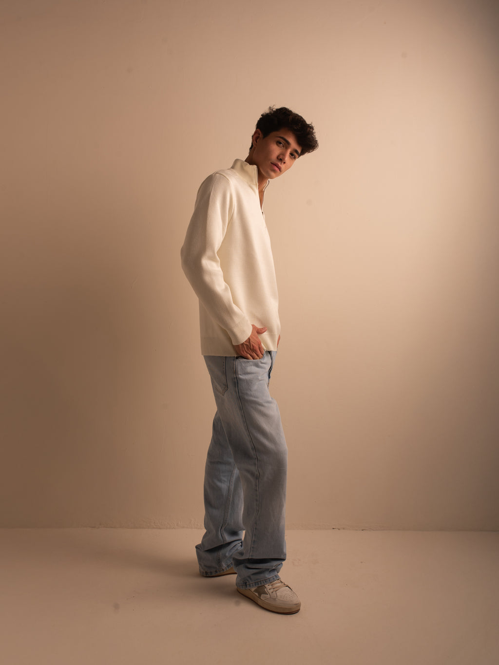 Suéter Half-Zip Signature