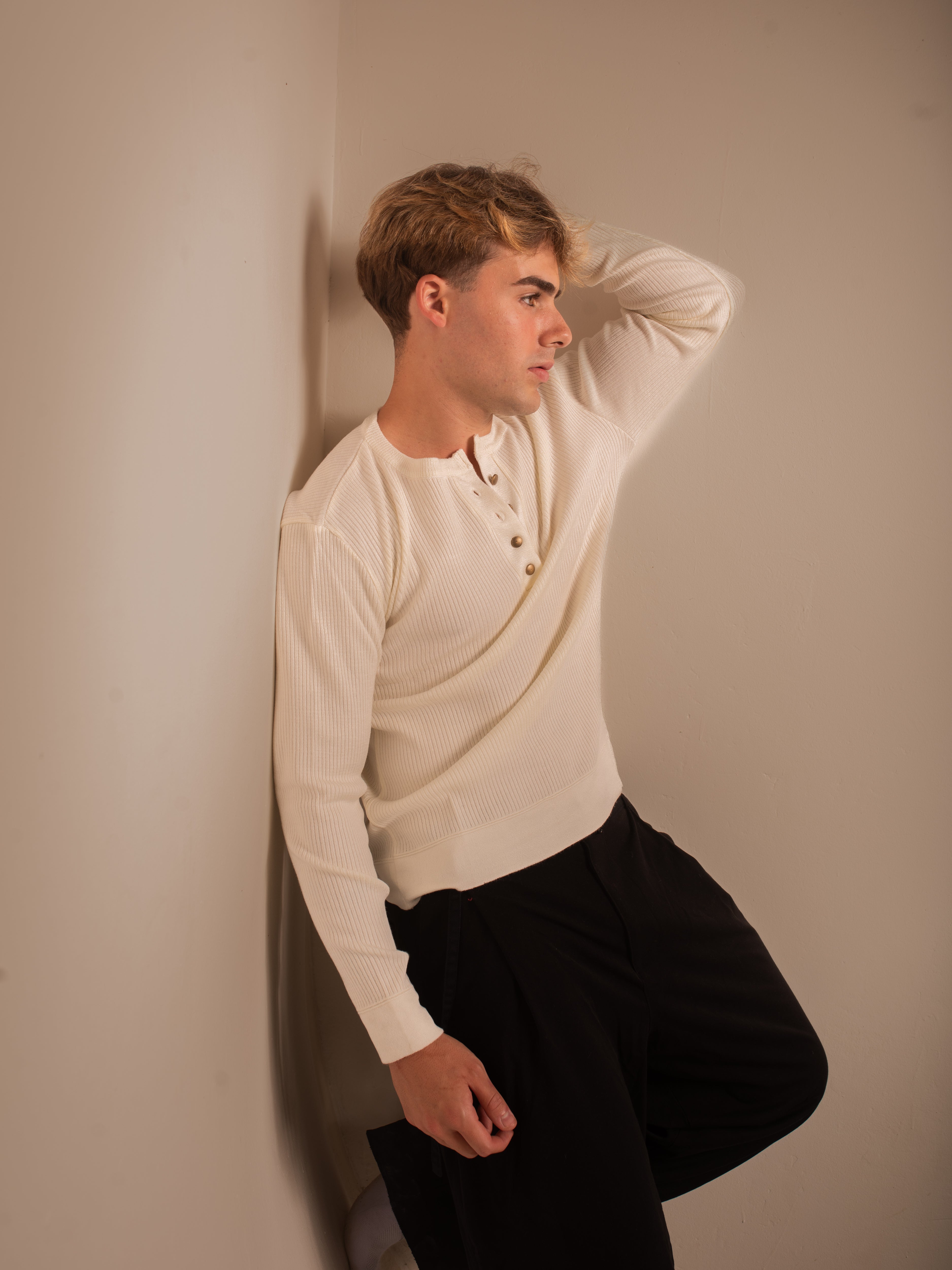 Tricot Henley Signature