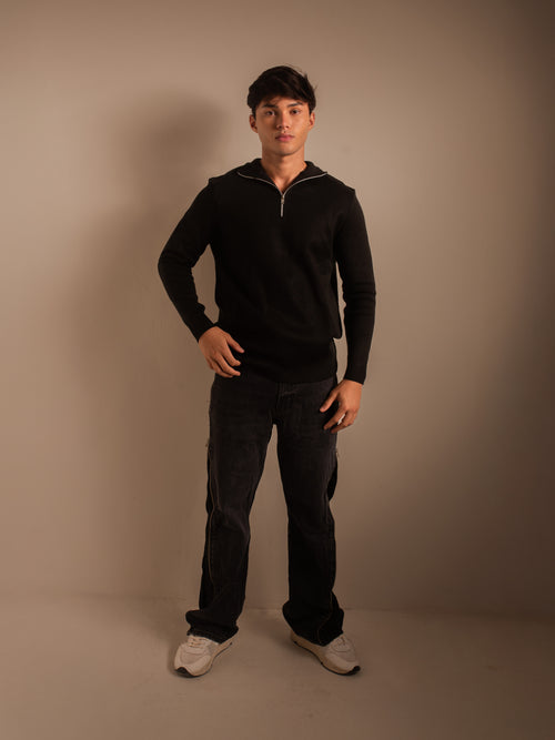 Suéter Half-Zip Signature